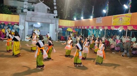 Manipuri festival was observed in Agartala. TIWN Pic Jan 17